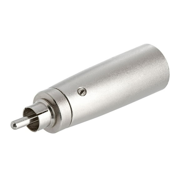 Cmple - 3P XLR Plug to RCA Plug Adapter