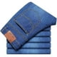 thumbnail image 4 of Pantalones vaqueros rectos y holgados para hombre, color negro, informales, estilo Xintang, varios colores, 4 of 5