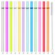 thumbnail image 2 of Pajitas reutilizables VITEVER, 24 unidades, con 4 cepillos, 27 cm de largo, Tritan, 2 of 8