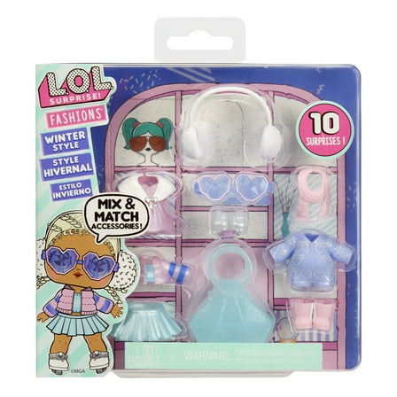 LOL Surprise Fashion Packs Winter Style, 10 Pieces