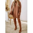 thumbnail image 5 of Redhotype Cozy Knit Dress, Cable Detail, Effortless Style, 5 of 8