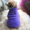 thumbnail image 3 of Dog Sweater Soft Fleece Vest with Leash Ring Plaid Warm Winter Pet Clothes Dog Pullover Jacket for Dogs Cats Winter Chihuahua Pet Indoor Outdoor Use, 3 of 5