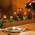 thumbnail image 4 of Juego de 5 velas LED sin llama de Homemory, color gris, con mando a distancia, 4 of 7