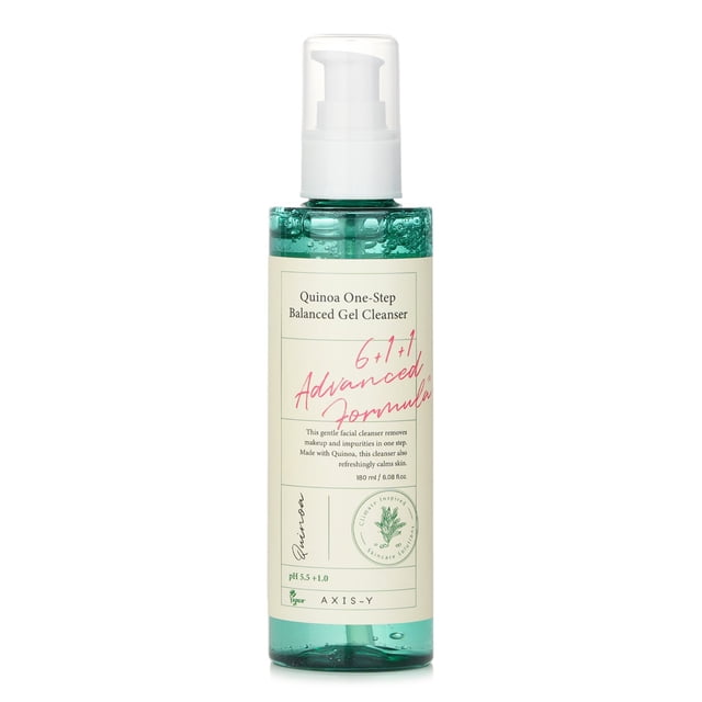 Limpiador AXIS-Y, gel equilibrado de quinoa en un solo paso, 180 ml, para piel con acné