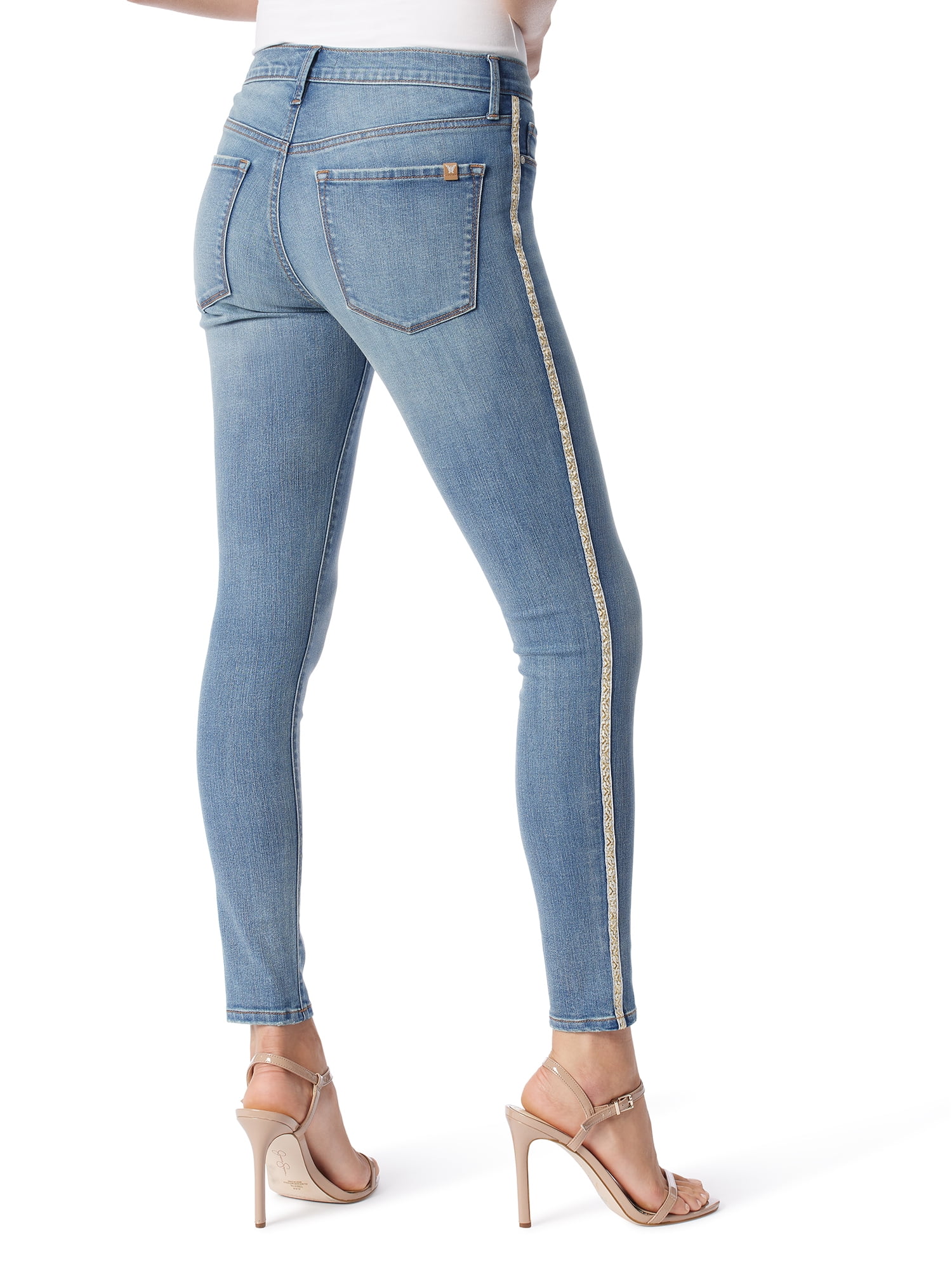 Jessica Simpson Women's Kiss Me Mid Rise Skinny Jeans, Sizes 2-16