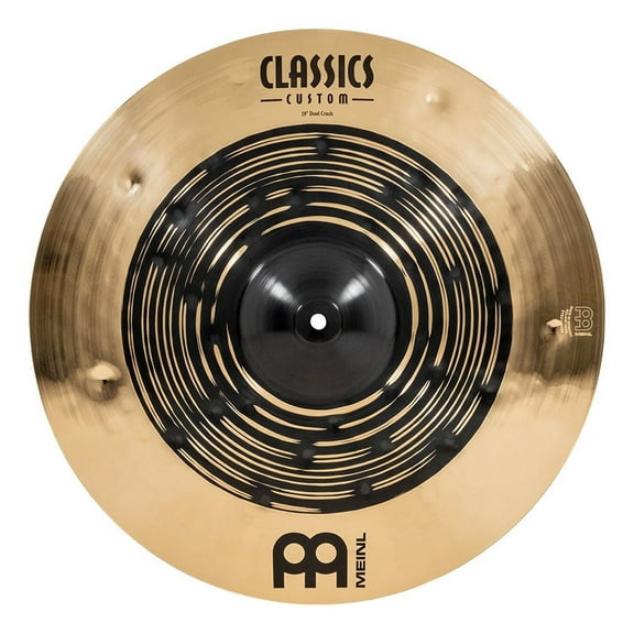 Meinl Cymbals 19" Classics Custom Dual Crash Cymbal