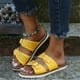 thumbnail image 1 of Pantuflas de moda para mujer Pantuflas de corcho de playa para mujer Wmkox8yii ytu7497, 1 of 9