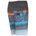 thumbnail image 4 of Quiksilver Mens Swell Vision Print 20" Beachshort - Tarmac Gray, 4 of 4
