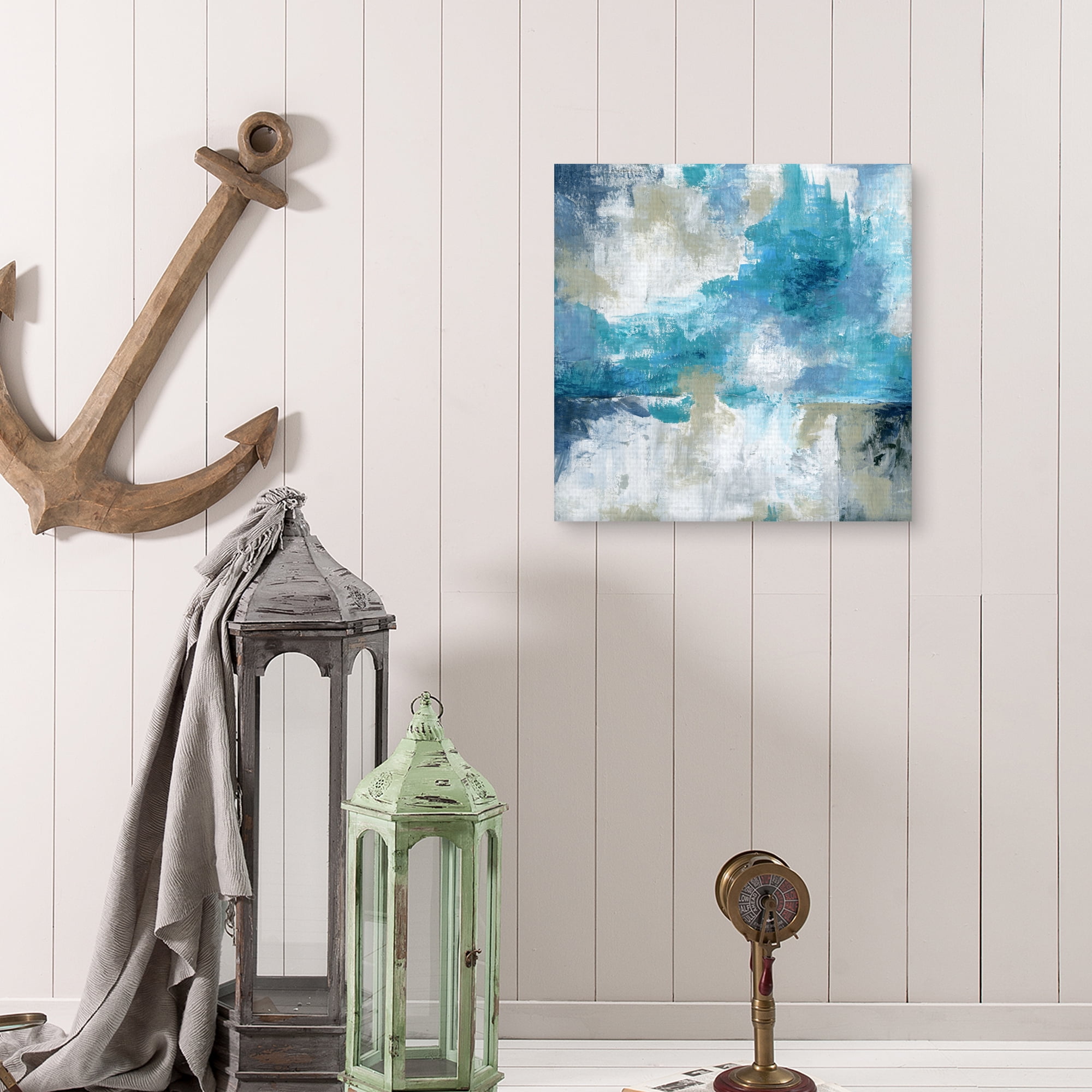 By the Sea by Katrina Craven Canvas Art Print