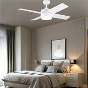 KENROYHOME Ceiling Fan Light with 4 Fan Blades and Remote Controls