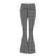 thumbnail image 5 of Pantalones acampanados de yoga deportivos con estampado de cintura elástica y cintura alta para mujer Pompotops ulkah944413, 5 of 6