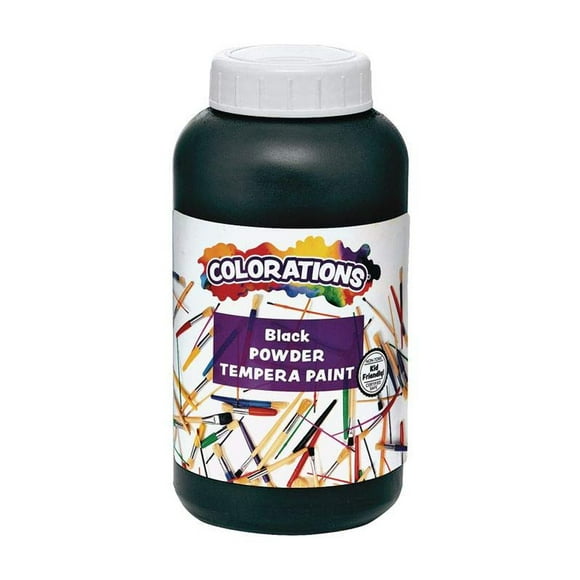 Colorations Powder Tempera Paint 1 lb. Multicolor Variety Pack Classroom Supplies for Arts and Crafts (Set of All 10)