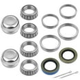 thumbnail image 2 of JADODE Trailer Axle Hub Bearings Kits L44649/10 L68149/11 Seal 10-19（171255TB）3500 Lbs Trailer Axle Straight Spindles with Grease Seals Dust Cover and Cotter Pin Trailer Wheel Hub Bearing Kits 2pc, 2 of 7
