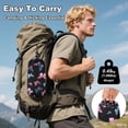 thumbnail image 4 of Hanging Hammock Portable Travel Camping For Outdooor Beach Camping Hiking Gradient Butterfly, 4 of 8