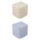 thumbnail image 1 of 2x Stretch Slipcover Footstool Footrest Room Cover Gray Beige perfecl Funda otomana de 1 pieza, 1 of 8
