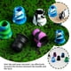 thumbnail image 2 of Funda para bate de béisbol, perillas para bate de sóftbol, cono cónico para sóftbol de lanzamiento lento, funda de silicona para bate de béisbol, bandas absorbentes para un mejor agarre y protección, 2 of 7