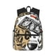 thumbnail image 1 of Fotbe French Food Mochila Ligera Casual para Laptop para Hombres y Mujeres, Mochila Impermeable de Uso Diario, Mochila para Universidad, 1 of 6
