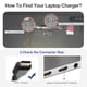 thumbnail image 3 of Cargador USB-C de 45 W para Acer Chromebook 315 311 CP311 CP315, 3 of 5