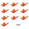 thumbnail image 4 of 10 Uds. Abrazadera para Toldo Clips para Lona Agarre de Bloqueo Resistente Clips de SujecióN para Tienda Toldo de Piscina Cuerda EláStica para Apretar Coche Naranja, 4 of 10