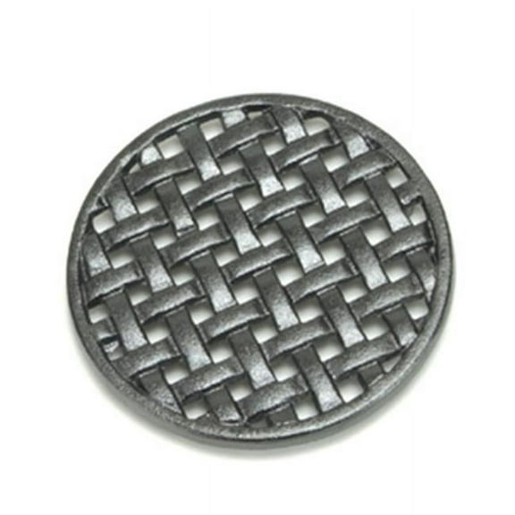 Minuteman TWI-03 Cast Iron Round Trivet - Matte Black