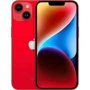 Open Box CDMA/GSM Apple iPhone 14 Plus 128 GB 6 GB RAM, Smartphone, Red