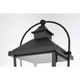 thumbnail image 4 of Elegant Lighting Luz 27 inch Outdoor Post light in Black, 4 of 6