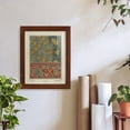 thumbnail image 6 of Nouveau Decorative I - Framed Print w/glass - Chestnut, 6 of 7