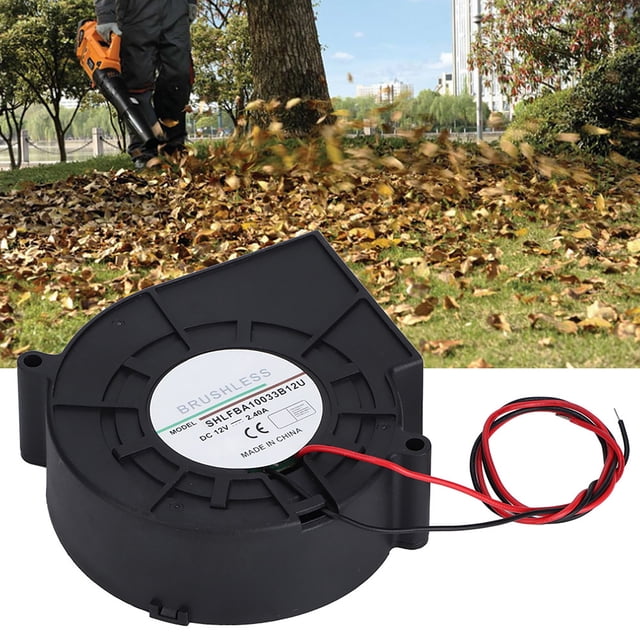 Soplador de aire de turbina de doble bola ventilador de refrigeración para Picnic equipo de calefacción para acampar barbacoa 12V 24a ANGGREK Otros