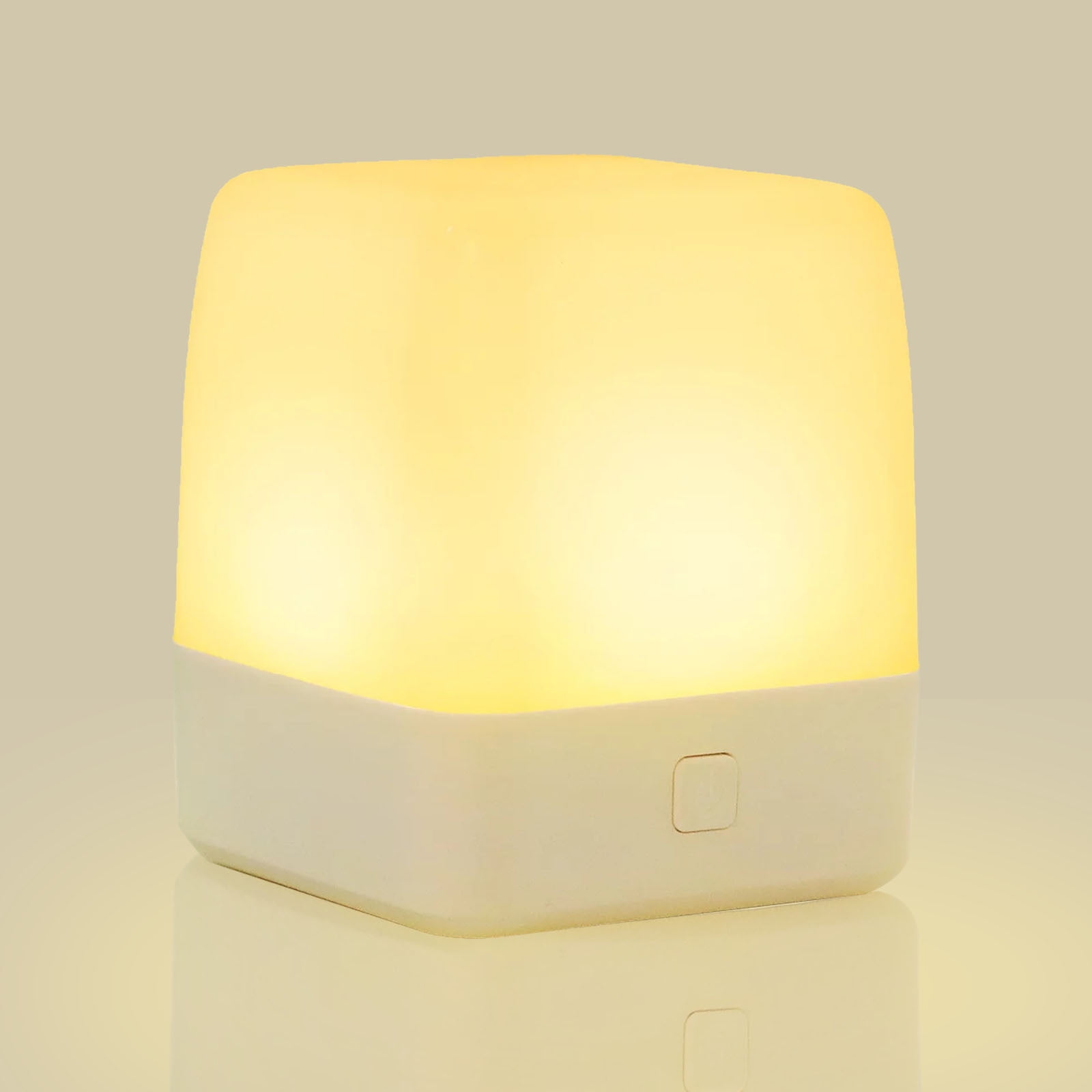 RUXAN Small Night Light for Kids, Led Dimmable Bedside Lamps Light for Bedroom, Baby, Nursery, Sleeping, 2 Lighting