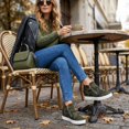 thumbnail image 5 of Cushionaire Hart Womens Casual Shoes with Dual Zippers- Lightweight Hidden Wedge Fashion Sneakers for Women, 5 of 17