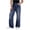 Sky Blue, variant on Mens Bootcut Baggy Jeans Stretch Flared Wide Leg Old Money Jeans Lightweight Vintage Stylish Casual Denim Pants Size S-2XL Sky Blue