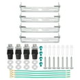 thumbnail image 1 of Unique Bargains Ceiling Light Plate Kit 87x20x15mm Lighting Fixture Mounting Bracket for Home Office Chandelier 4 Set, 1 of 5