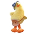 thumbnail image 2 of zhaomeidaxi Plush Keychain Stuffed Animal Tilted Head Duck Toy Soft Animal Charm Keyring Cute Keychain for Kids Bag Purse Backpack Handbag, 2 of 7