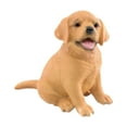thumbnail image 1 of Figuras de Animales con Perro, Coleccionables, Juguetes Divertidos Y Educativos, Juego en Miniatura para Decoración de Casas de Juegos, Decoración de Labrador, 1 of 8