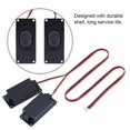 thumbnail image 4 of 1 Pair 70mm X 30mm 8ohm 5W TV Speaker LCD Notebook Tablet PC Sound Amplifier Loudspeaker, 4 of 4