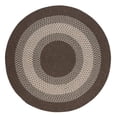 thumbnail image 1 of Colonial Mills NG99R108X108 9 ft. North Ridge Round Braided Rug, Bark, 1 of 1