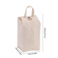 thumbnail image 3 of SouMaox Travel Storage Bag, Portable Organizer, Small Clothes Pouch for Underwear, Compact Packing Cube for Neat Suitcase, 3.94" x 3.94" x 10.63" White, 3 of 6