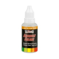 U.S. Art Supply 1-Ounce Protective Clear Matte Top Coat Airbrush Paint Clear