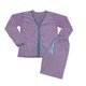thumbnail image 1 of Pijamas de manga larga para mujeres americanas / Pijamas blogueirinha / Pijamas con botones Deng Xun unisex, 1 of 2