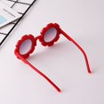 thumbnail image 4 of Anti-UV Glasses Ins Super Fire the Same Personality Small Flower Candy Color Wild Children Sunglasses Eyewear, 4 of 5