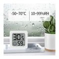 thumbnail image 2 of LCD Digital Indoor Room Electronic Temperature Humidity Meter Sensor Gauge Weather Station ,Real-Time, 2 of 6