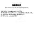 thumbnail image 2 of Transit Auto Front Rear Ceramic Pads and Disc Brake Rotors Kit for Car Honda Accord K8A-102308, 2 of 8
