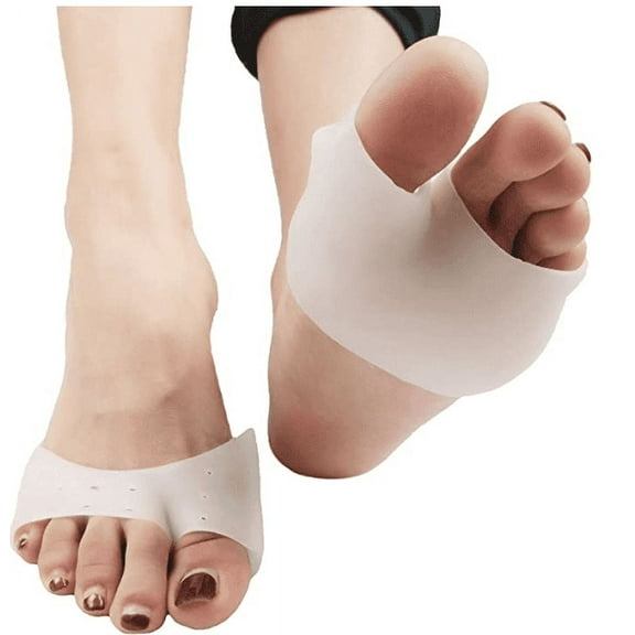 Foot Metatarsal Pads Pain Relief Cushions Silicone Gel Foot Support Pad for Morton's Neuroma, Plantar Fasciitis and Metatarsalgia,1 Pair
