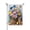 Style 4, variant on Spring Garden Flag 12x18 Inch Double SidedEaster Rabbit In Basket With Flowers & EggsSeasonal Welcome Yard FlagOutdoor House Decoration For Springtime.