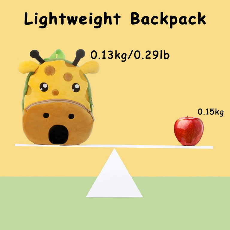 YHDSN Cute Giraffe Toddler Boys Backpack Baby 3D Cartoon Zoo Animal Plush  Small Preschool Shoulder Bag Kids Mini Nursery Kindergarten Travel Bag  Christmas Gifts for 1-3 Year Old(Giraffe) - Walmart.com