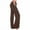 B-Brown, variant on Womens Pants Clearance under $10 Women Workout Out Leggings Stretch Waist Button Pocket Yoga Gym Loose Pants Plus Size Wide leg Pants for Women