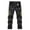 Black, variant on Lorytime Men Cargo Pants with Elastic Waist Stretch Straight Leg Pants Zipper Outdoors Trousers with Pockets Outfits