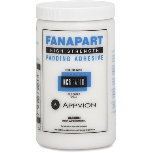 NCR Paper Fanapart Padding Adhesive 1 quart 1 Each