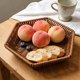 thumbnail image 1 of CaiYueKe Plastic Woven Storage Basket Tray for Kitchen Fruit Vegetables Snacks Candy Bread Organization Multi Functional Home Decor Imitation Vines Rattan Style, 1 of 7