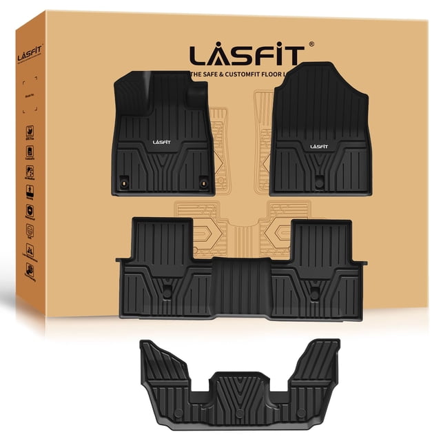 Alfombrillas LASFIT para Honda Pilot 2023-2025, 7 y 8 asientos, todo tipo de clima